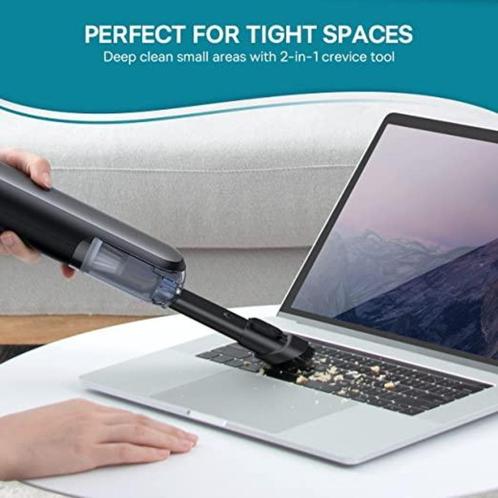 Mini Stofzuiger Krachtig USB-oplaadbaar pc auto 😍🤗✨🎁, Elektronische apparatuur, Stofzuigers, Nieuw, Kruimeldief, Minder dan 1200 watt