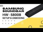 Samsung Dolby Atmos Soundbar HW_S800B Ultraslank, Audio, Tv en Foto, Ophalen of Verzenden, Zo goed als nieuw, Bluetooth