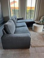 Hoeksalon stof antraciet grijs, Huis en Inrichting, Ophalen, Gebruikt, Stof