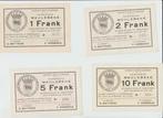 Gemeente Meulebeke 1-2-5-10-20 FRANK 1940, Setje, Ophalen of Verzenden, België