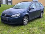 VW Golf 6 1.6 TDI Euro5 in Topstaat!, Auto's, Voorwielaandrijving, Euro 5, Stof, Zwart