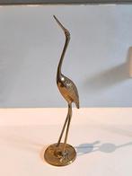 Kraanvogel in messing, Antiek en Kunst, Ophalen of Verzenden