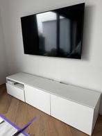 Tv meubel BESTA IKEA, Maison & Meubles, Armoires | Mobilier de télévision, Enlèvement, Utilisé, 25 à 50 cm, Moins de 100 cm