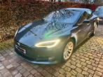 Tesla model S 75 D met LEVENSLANG GRATIS SUPERCHARGING !, Auto's, Automaat, Zwart, Model S, Leder