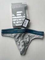 EA Microfiber Thong maat M, Verzenden, Grijs, Emporio Armani, Slip