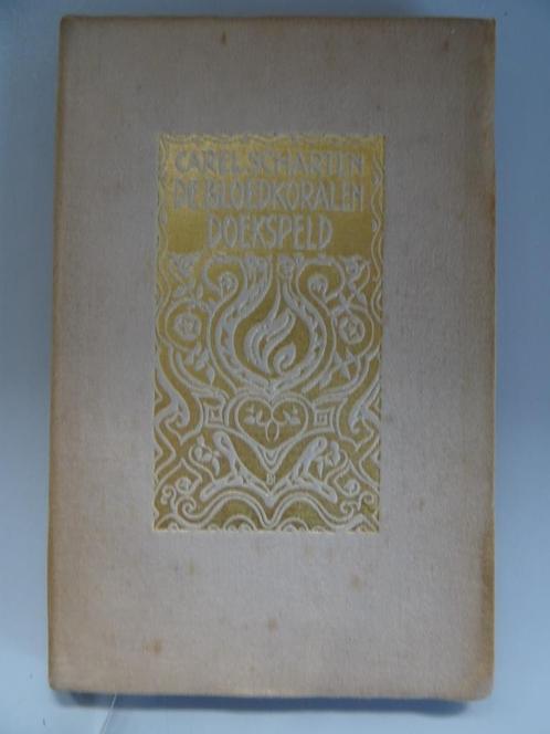 Carel Scharten De bloedkoralen doekspeld 1920 Non lu, Livres, Littérature, Comme neuf, Pays-Bas, Enlèvement ou Envoi