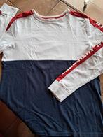 T-shirt longues manches bleu/blanc/rouge H&M 170, Enfants & Bébés, Vêtements enfant | Taille 170, Garçon, Enlèvement ou Envoi