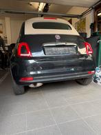 Fiat 500 décapotable 70ch, Auto's, 4 zetels, Stof, Beige, Zwart