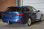 BMW 318 dAS Sport Automaat Facelift Widescreen Garantie, Auto's, BMW, Automaat, 4 cilinders, Blauw, Bedrijf