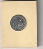 50 Centimes van het jaar 1918 in het zilver van Frankrijk ,,, Verzenden, Frankrijk, Losse munt, Zilver