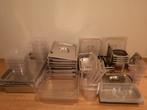 Gastronormbakken (lot van 36 bakken + verschillende deksels), Zakelijke goederen, Horeca | Keukenapparatuur, Ophalen