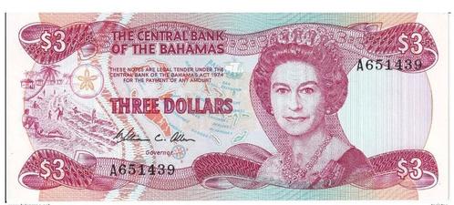 Barbade, 3 dollars, 1984, UNC, Timbres & Monnaies, Billets de banque | Amérique, Billets en vrac, Amérique centrale, Envoi