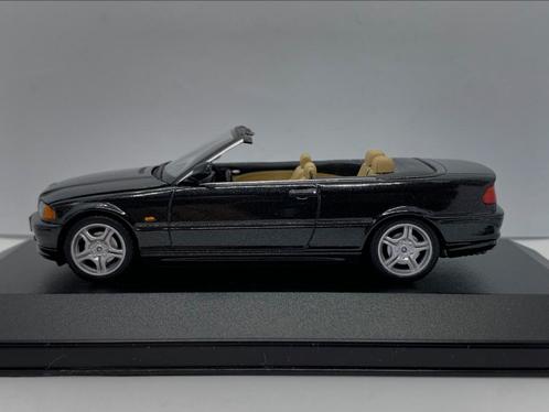 BMW 3-serie 3er 325i Cabriolet (Type E46) 2000 - MiniChamps, Hobby en Vrije tijd, Modelauto's | 1:43, Zo goed als nieuw, Auto