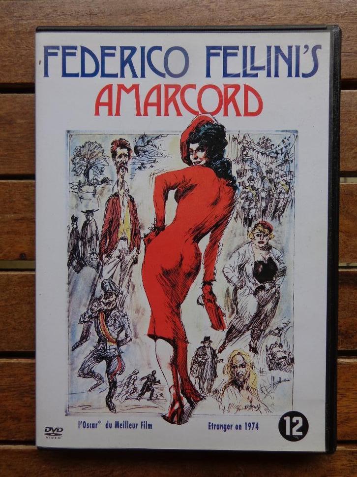 )))  Amarcord  //   Federico Fellini  (((, CD & DVD, DVD | Drame, Comme neuf, Autres genres, Tous les âges, Enlèvement ou Envoi