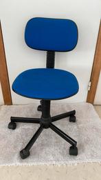 Chaise de bureau bleue, Maison & Meubles, Enlèvement, Utilisé, Chaise de bureau
