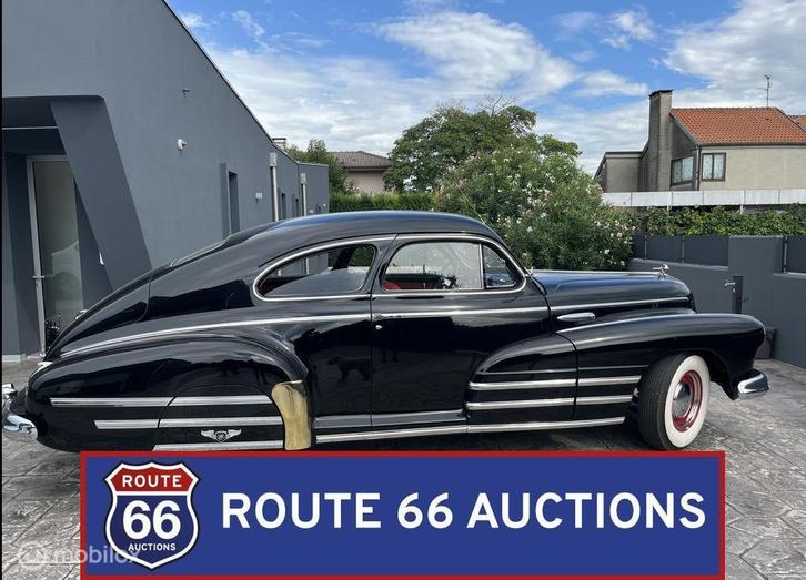 Buick Special Sedanette | 1949 | Route 66 Auctions, Auto's, Oldtimers, Bedrijf, Te koop, Buick, Benzine, Overige carrosserie, Handgeschakeld