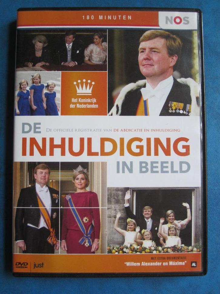 De Inhuldiging In Beeld, Cd's en Dvd's, Dvd's | Documentaire en Educatief, Zo goed als nieuw, Biografie, Alle leeftijden, Ophalen of Verzenden