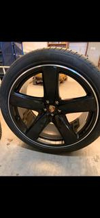 Porsche Macan banden + velgen, Auto-onderdelen, Banden en Velgen, Ophalen, 295 mm, Banden en Velgen, 21 inch