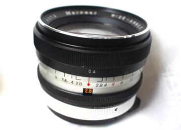 Marexar CX 28 mm 2.8 M42 + bague d'adaptation possible disponible aux enchères