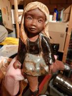 Zittend meisje, Antiek en Kunst, Ophalen