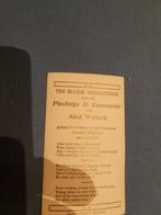 Plechtige communie 1935, Abel Wylock, Bottelaere, Verzamelen, Bidprentjes en Rouwkaarten, Ophalen of Verzenden