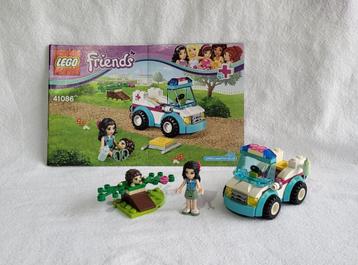Lego friends 41086 Dierenambulance - volledig met boekje beschikbaar voor biedingen