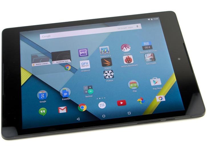 Google Nexus 9 android tablet (nieuwstaat), Computers en Software, Android Tablets, Zo goed als nieuw, 9 inch, Ophalen of Verzenden