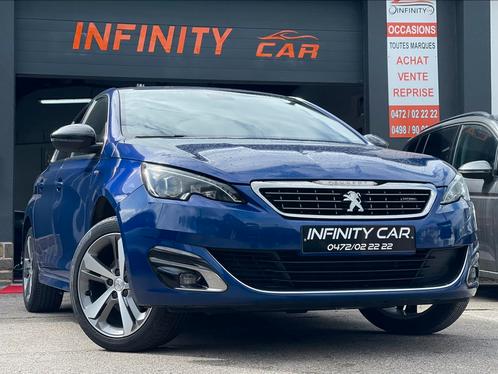 Peugeot 308 Gtline 2016 essence 1.2i 131cv 1e Main, Autos, Peugeot, Entreprise, Achat, 4x4, ABS, Caméra de recul, Phares directionnels