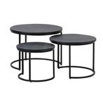Bijzettafeltjes Nieuw, Ophalen, Nieuw, Rond, Hout