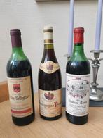 Lot van 3 vintage flessen wijn, Ophalen, Zo goed als nieuw, Rode wijn