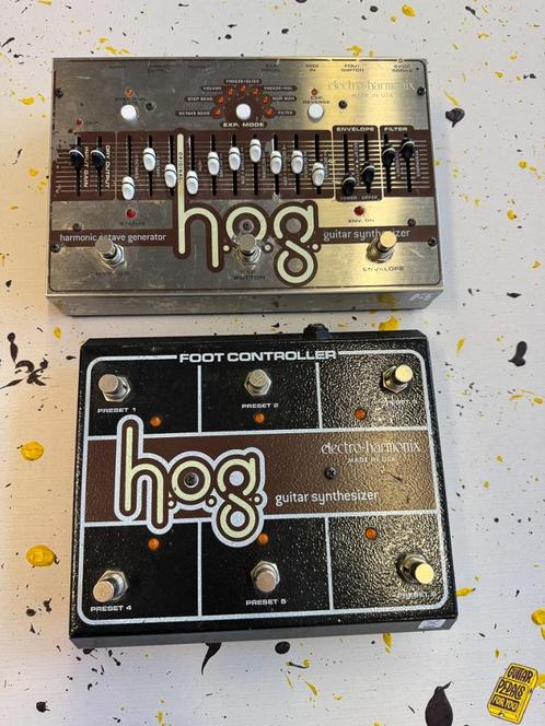 Electro-Harmonix HOG Guitar Synthesizer + Controller, Muziek en Instrumenten, Effecten, Gebruikt, Overige typen, Equalizer, Ophalen of Verzenden
