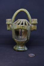 Antieke terracotta olielamp / kaarsenhouder, Ophalen