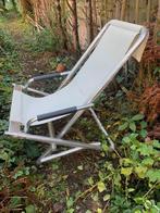 Plooibare tuinstoel, Tuin en Terras, Ophalen, Zo goed als nieuw, Aluminium, Inklapbaar