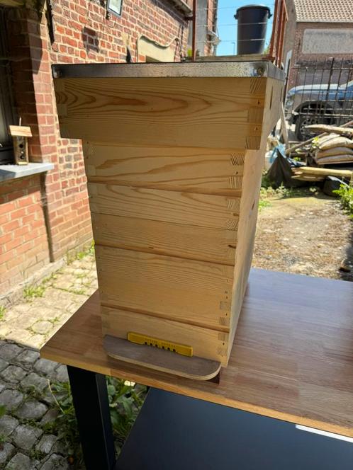 Ruchette DB Double parrois 7 cadres + hausse, Tuin en Terras, Hand-tuingereedschap, Ophalen