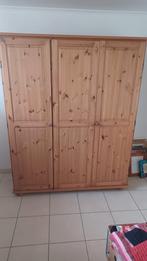 Garderobe, Huis en Inrichting, Kasten | Kleerkasten, Ophalen, 100 tot 150 cm, Met hangruimte, Zo goed als nieuw