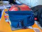 Boekentas + pennenzak, Handtassen en Accessoires, Tassen | Schooltassen, Ophalen, 50 cm of meer, Leer, Gebruikt