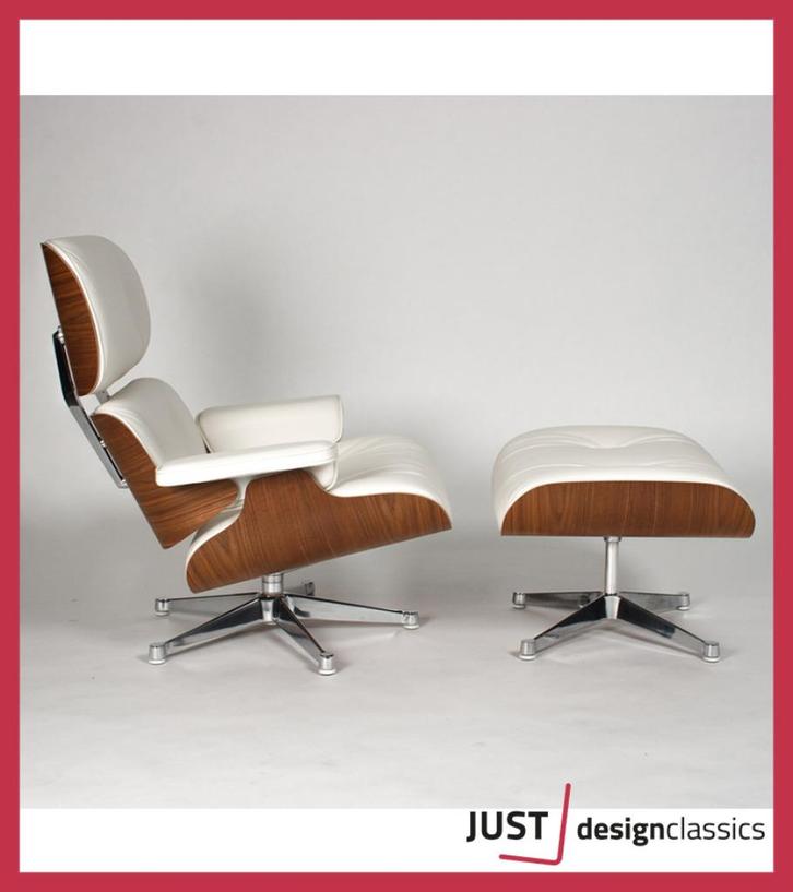 Vitra Lounge Chair XL + Ottoman Nieuw en Ongebruikt 2024, Huis en Inrichting, Fauteuils, Nieuw, Hout, Ophalen