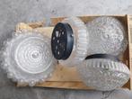 Plafonniere, Huis en Inrichting, Lampen | Plafondlampen, Ophalen, Gebruikt, Glas