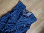 Vintage overgooi jurk, Kleding | Dames, Jurken, Vintage, Ophalen of Verzenden, Maat 36 (S), Blauw