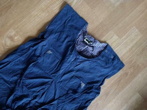 Vintage overgooi jurk, Kleding | Dames, Jurken, Maat 36 (S), Blauw, Ophalen of Verzenden