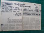 Gaston Roelants - article illustré - 1964, Collections, Autres types, Utilisé, Enlèvement ou Envoi