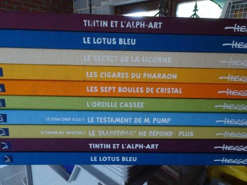 10 archieven van de Atlas Kuifje - Hergé, Verzamelen, Stripfiguren, Gebruikt, Boek of Spel, Kuifje, Ophalen of Verzenden