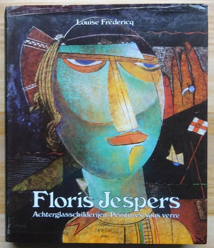 Floris Jespers, 1989, Achterglasschilderijen, Boeken, Kunst en Cultuur | Beeldend, Gelezen, Schilder- en Tekenkunst, Ophalen of Verzenden