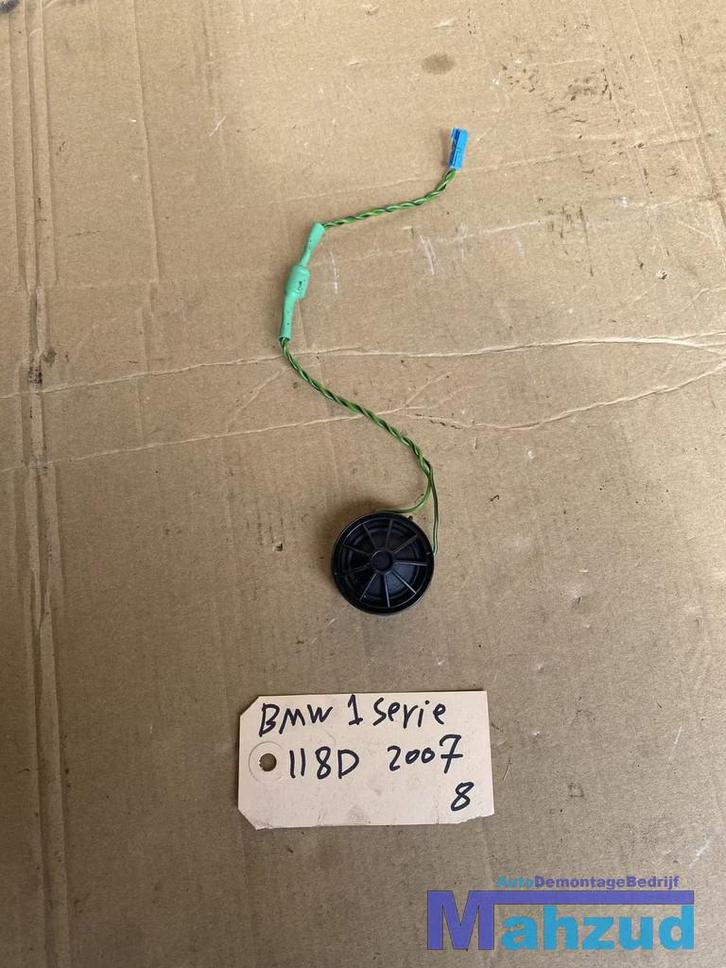 BMW 1 SERIE E87 Deur speaker box tweeter 65136964012, Auto-onderdelen, Elektronica en Kabels, BMW, Gebruikt