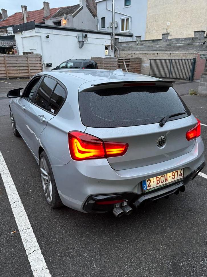 Bmw 116i 2017, Auto's, BMW, Particulier, 1 Reeks, Cruise Control, Benzine, Berline, 5 deurs, Handgeschakeld, Zilver of Grijs, Zwart