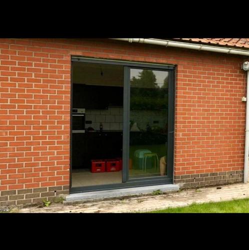 Veranda raam met rolluik, Doe-het-zelf en Bouw, Raamkozijnen en Schuifdeuren, Zo goed als nieuw, Deurkozijn, Kunststof, 150 tot 225 cm
