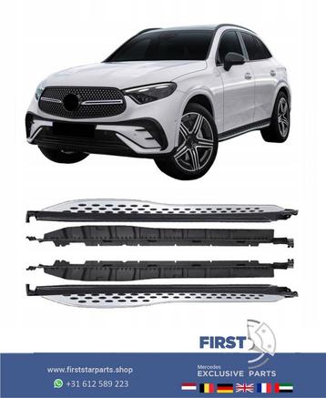 W254 C254 GLC 43 63 AMG TREEPLANKEN ZIJSKIRT SET SIDESKIRTS  beschikbaar voor biedingen