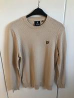 Lyle&Scott, heren, trui, beige, maat M, amper gedragen, Maat 48/50 (M), Beige, Ophalen of Verzenden, Zo goed als nieuw