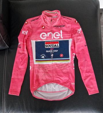 Originele roze trui van de Giro '23 van Remco Evenepoel. beschikbaar voor biedingen