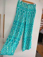 Prachtige nieuwe losse broek met elastiek. Sora 40, Maat 38/40 (M), Blauw, Ophalen of Verzenden, Zo goed als nieuw